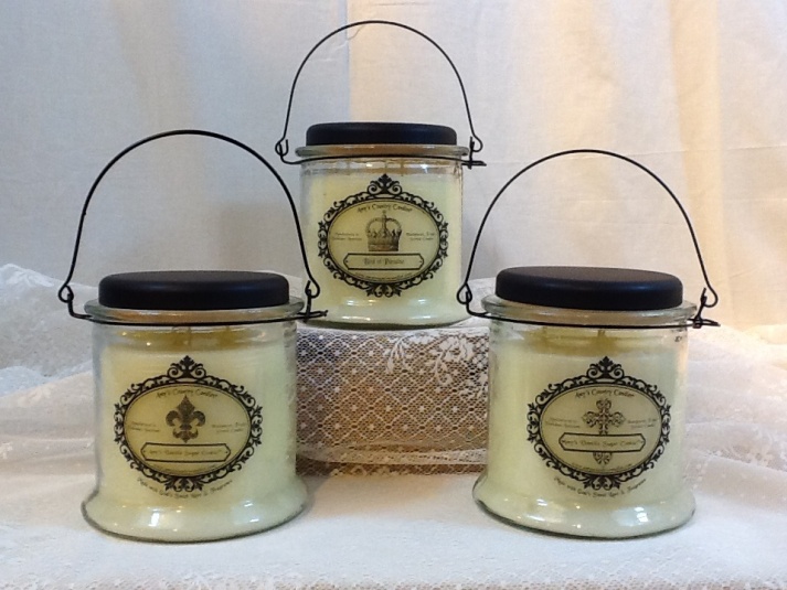 Amy's Country  Candles Hanging Canisters 